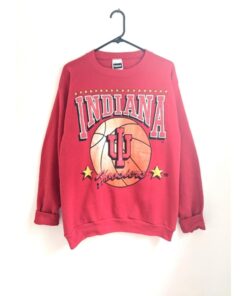 Vintage Indiana University Hoosiers Crewneck Sweatshirt, Vintage 90s Shirt, Gift For Her, Gift For Him