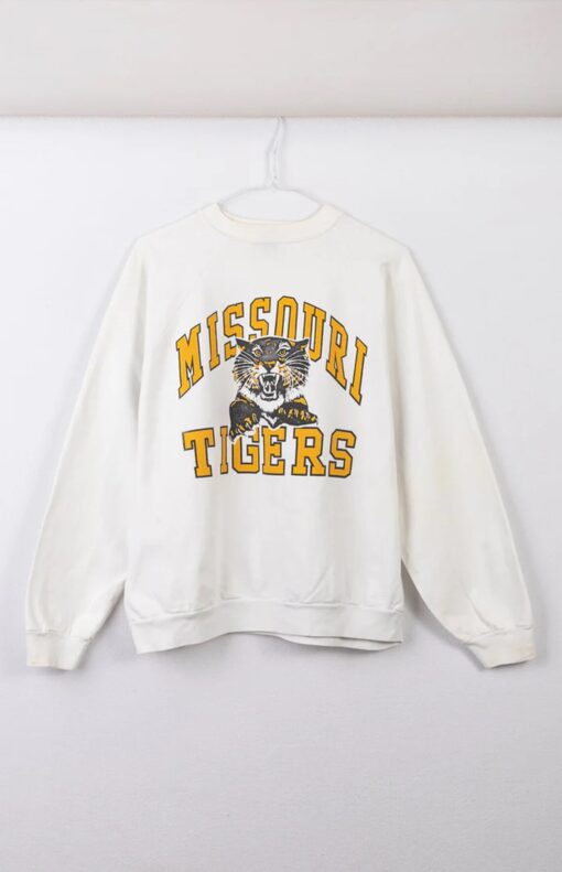 Vintage Missouri Tigers Logo Hoodie Shirt for Fans