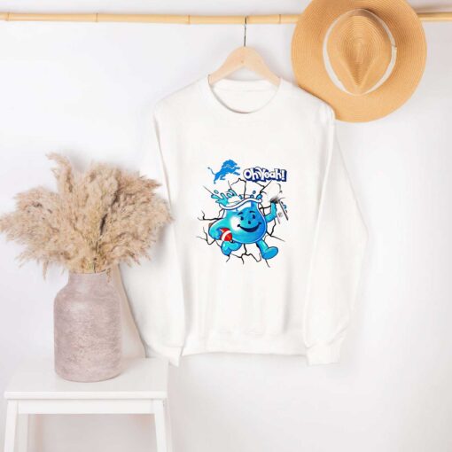 Detroit Lions Kool Aid Oh Yeah NFL T-Shirt, Sweatshirt, Hoodie