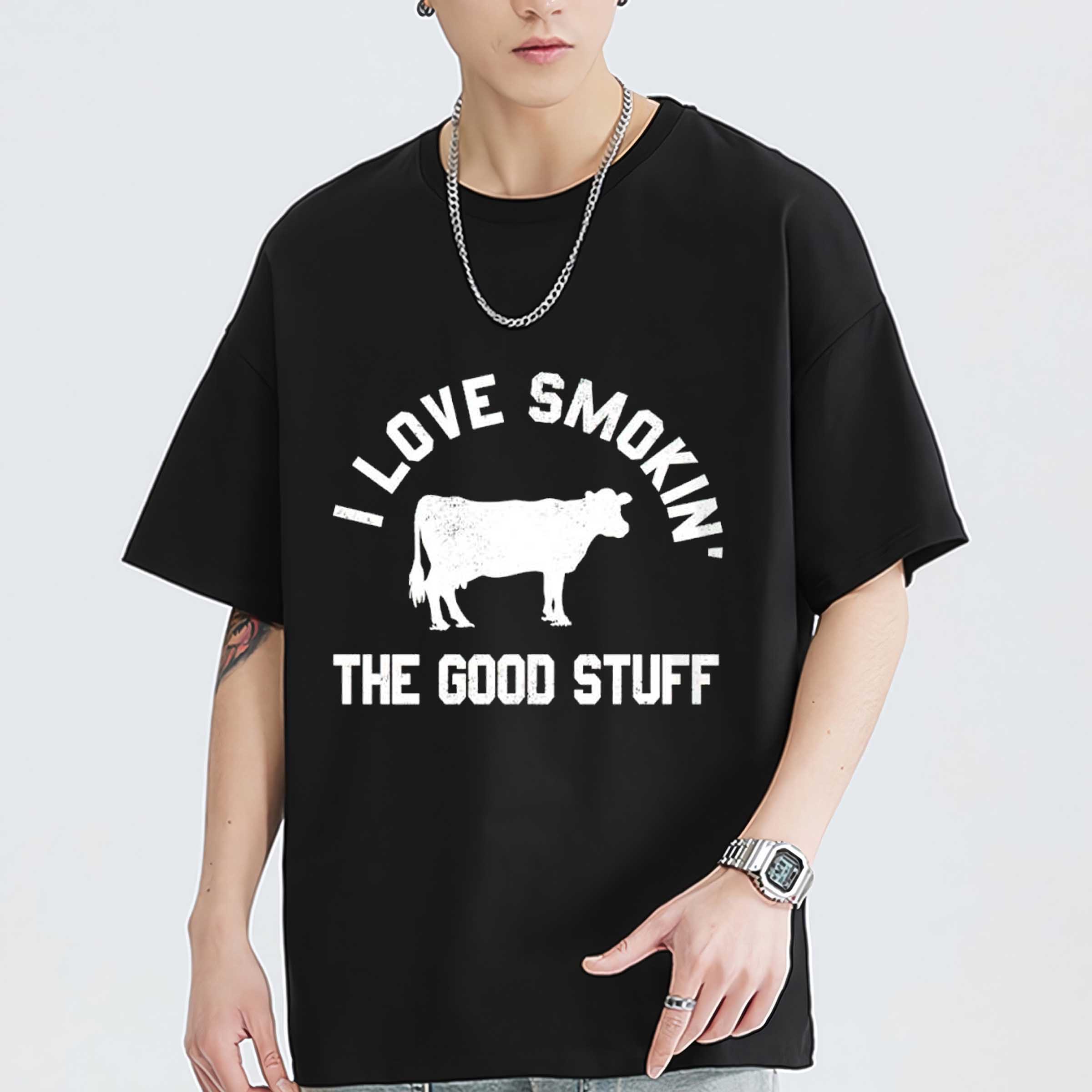 I love smokin the good stuff T-shirt sweatshirt hoodie