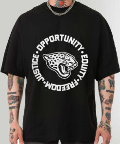 NFL jacksonville jaguars justice opportunity equity freedom Sweatshirt,T-Shirt, Hoodie Shirt
