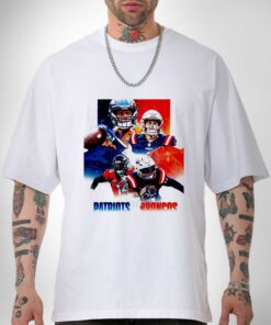 New England Patriots vs Denver Broncos game matchup Poster Shirt, Sweatshirt, Hoodie