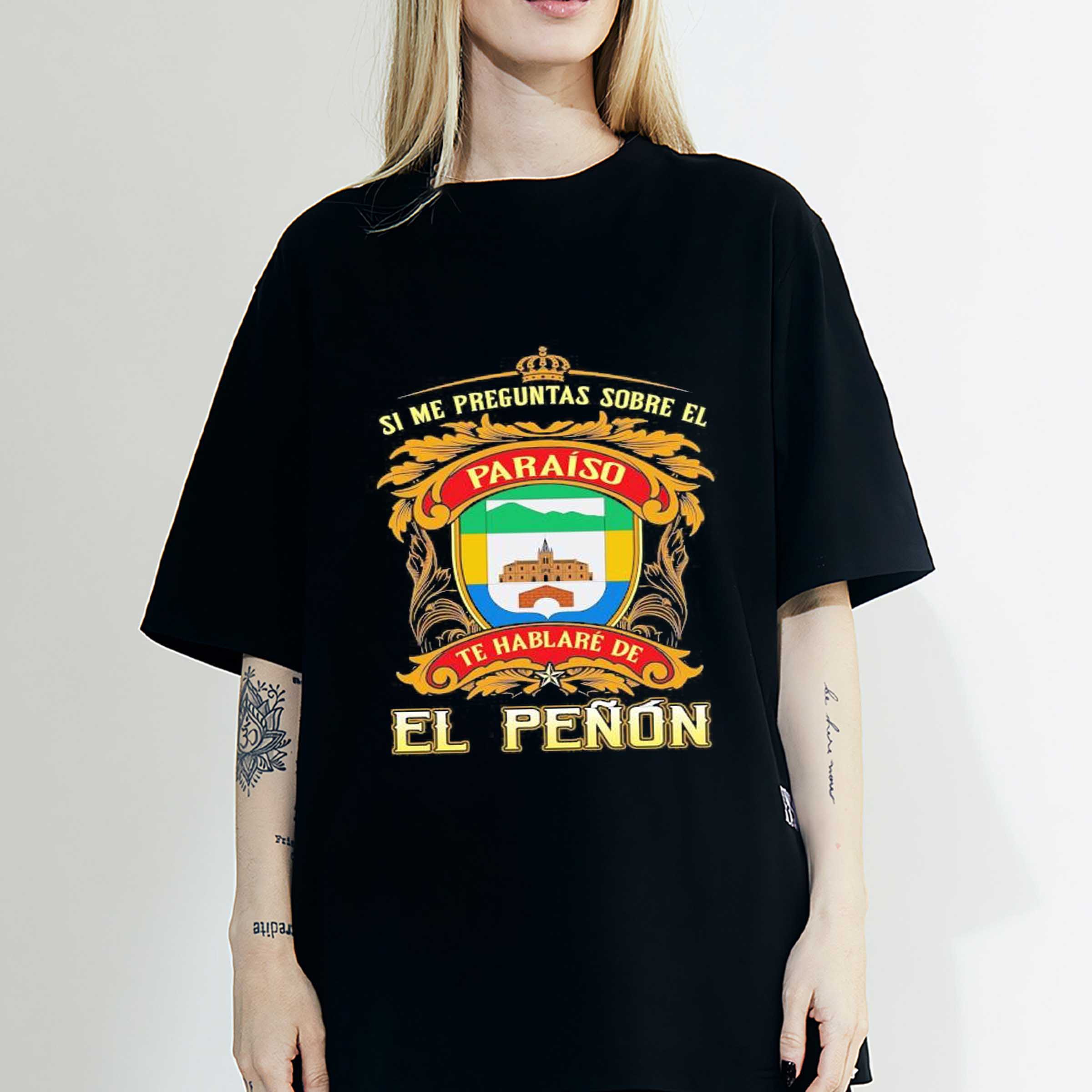 Official Si Me Preguntas Sobre El Paraiso Te Hablare De El Penon Shirt Sweatshirt Hoodie