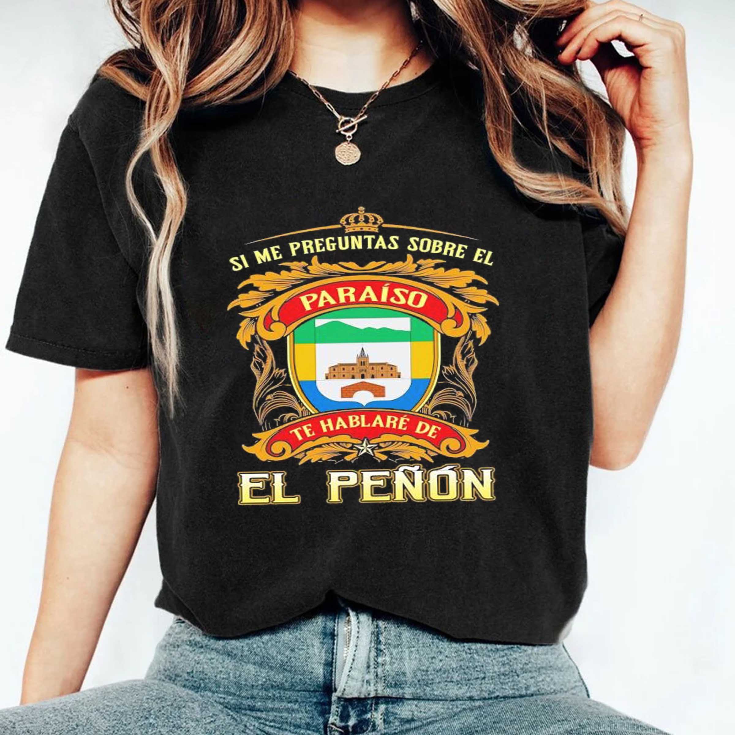 Official Si Me Preguntas Sobre El Paraiso Te Hablare De El Penon Shirt Sweatshirt Hoodie