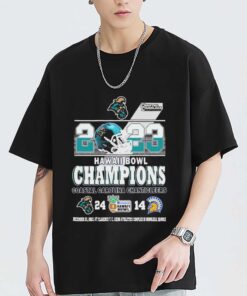 Premium 2023 Easypost Hawai Bowl Champions Coastal Carolina Chanticleers 24 14 Shirt Coastal Carolina Chanticleers Sweatshirt Hoodie