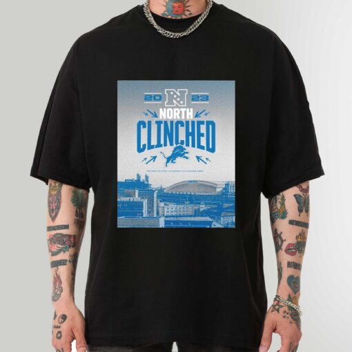 Premium 2023 North Clinched Detroit First Division Title Since 1993 Poster Shirt Sweatshirt Hoodie