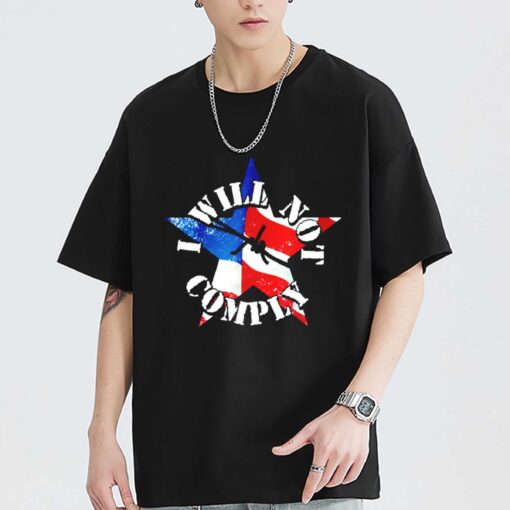 Premium I Will Not Comply Gulag America shirt sweatshirt hoodie