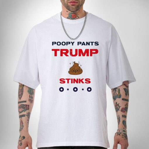 Premium Poopy Pants Trump Stinks Shirt Sweatshirt Hoodie