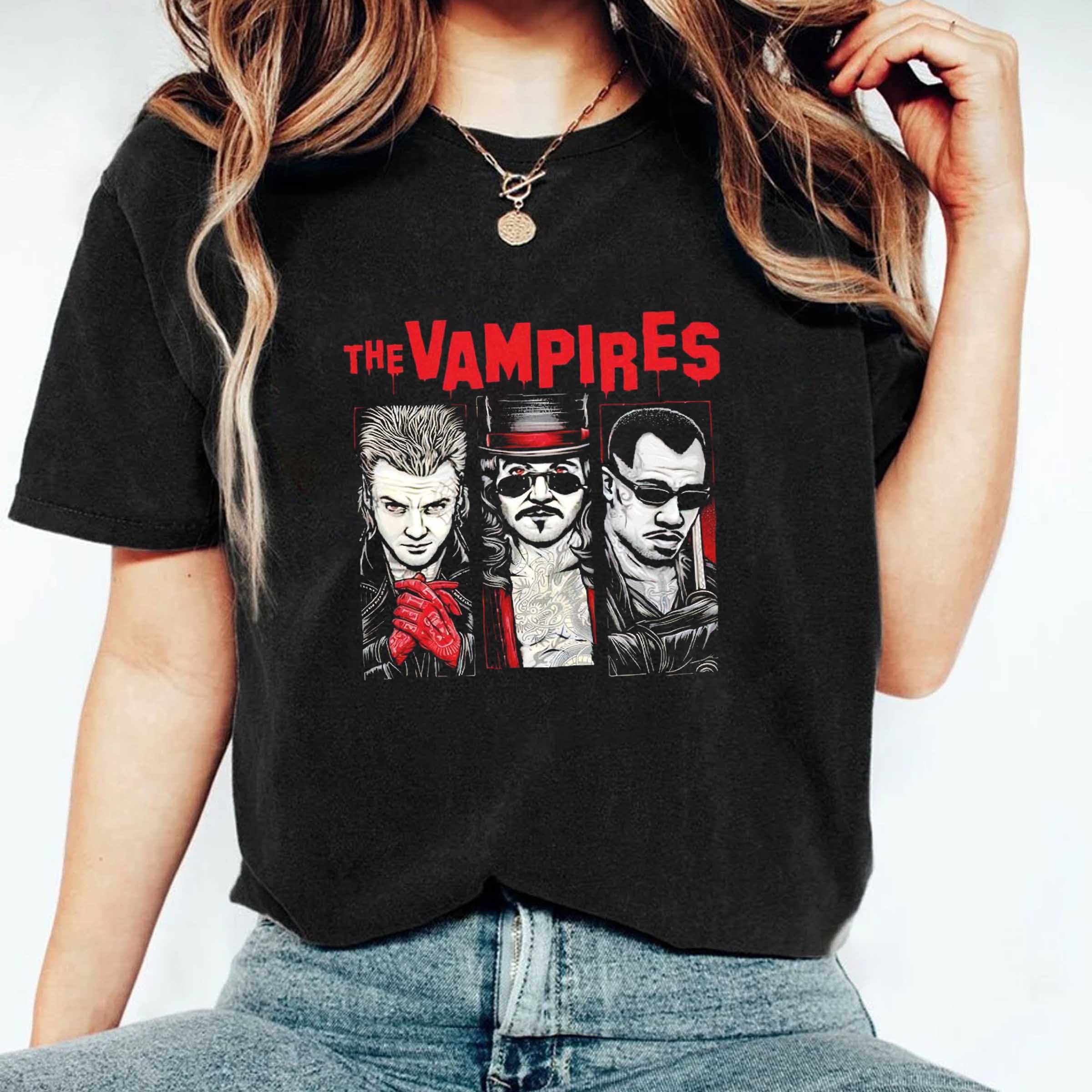 Premium The Vampires David Dracula and Blade T-Shirt Sweatshirt Hoodie