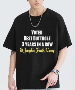 Premium Voted best butthole 3 years in a row Unisex Shirt Sweatshirt Hoodie