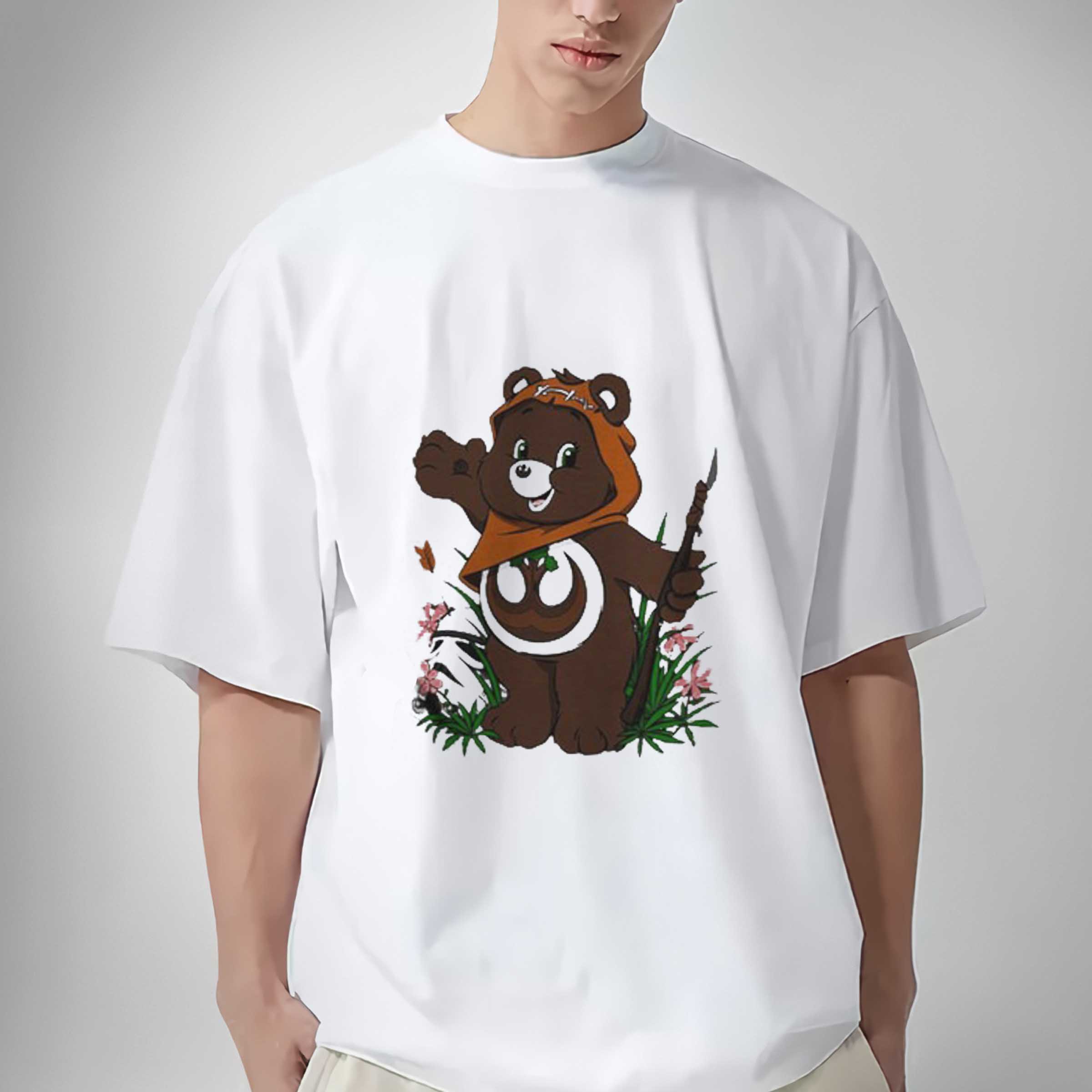 Rebel Heart Bear Cartoon Unisex Shirt Sweatshirt Hoodie