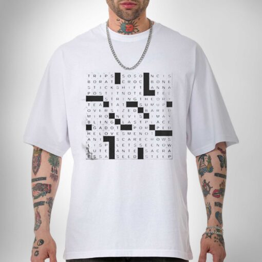 transfers as a shirt design crossword clue sweatshirt hoodie crossword clue shirt
