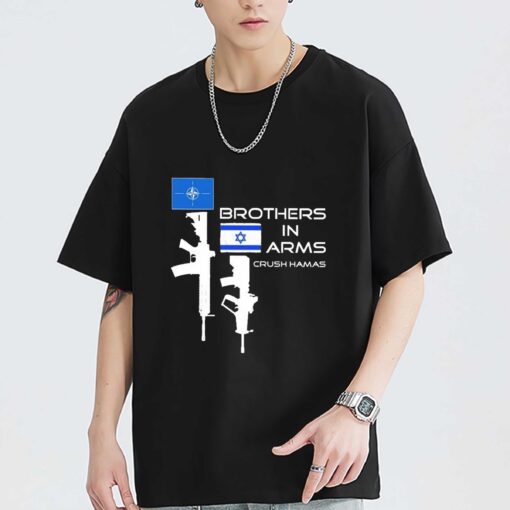 NATO Brothers In Arms Israel Crush Hamas Shirt sweatshirt hoodie