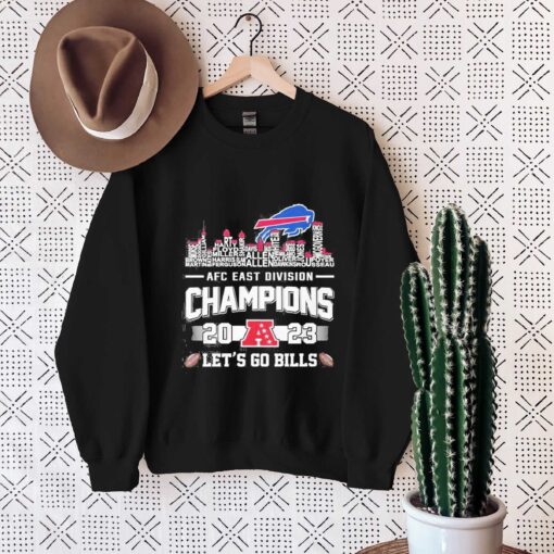 Premium Bills 2023 Shirt AFC East Champs Back To Back Sweatshirt Hoodie Gift for Fans