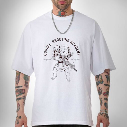 Premium Cupid Shirt Shooting Academy Original Wingman Sweatshirt Hoodie
