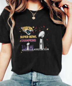 Premium Jacksonville Jaguars Super Bowl Lviii 2024 Las Vegas Champions T-Shirts Sweatshirt Hoodie