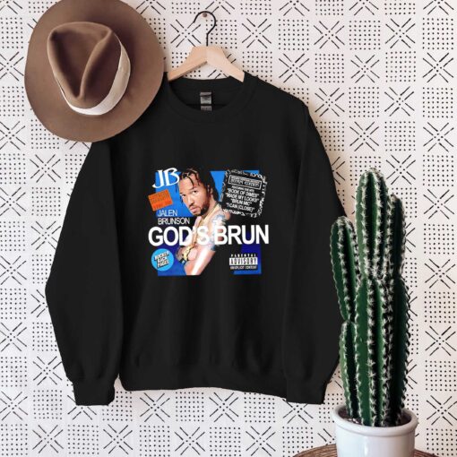 Premium Jelen Brunson God Brun Parental Advisory Shirt Sweatshirt Hoodie