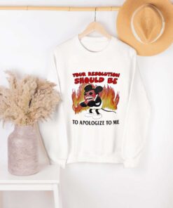 Premium Jmcgg Your Solution Should Be To Apologize To Me Shirt Sweatshirt Hoodie