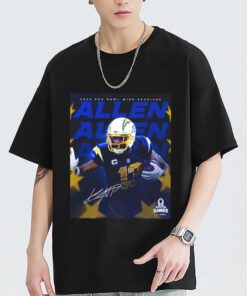 Premium Los Angeles Chargers Keenan Allen Selected For AFC 2024 Pro Bowl Signature T-shirt sweatshirt hoodie