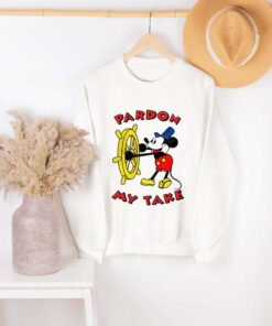 Premium Mickey Mouse Steamboat Pardon My Take Shirt Mickey Mouse Sweatshirt Hoodie Gift for Fan