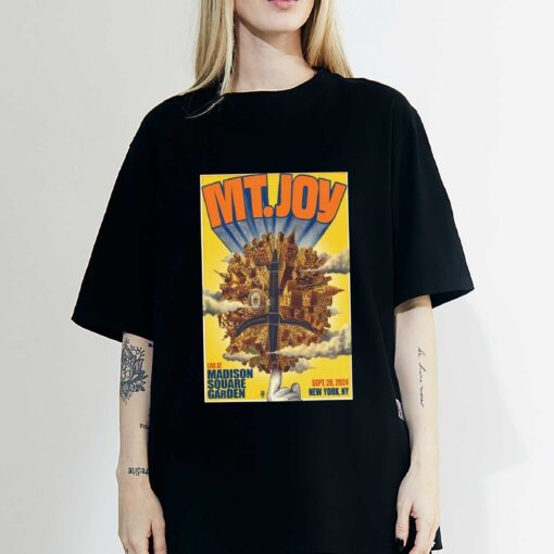 Premium Mt. Joy Shirt, Mt. Joy New York City 09.28.2024 Event Limited Poster Sweatshirt Hoodie