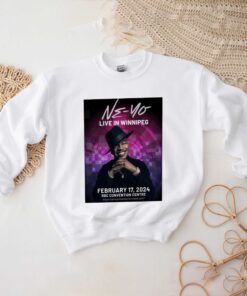 Premium Ne-Yo Winnipeg Shirt , RBC Convention Centre Feb 17, 2024 Poster Sweatshirt Hoodie