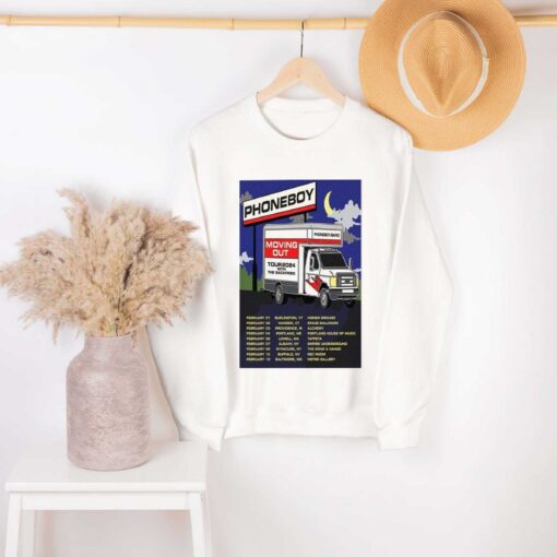 Premium Phoneboy February Tour 2024 Art Shirt Sweatshirt Hoodie