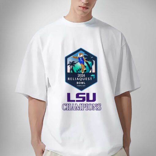 Premium Reliaquest Bowl Tampa Bay Champions Shirt LSU Tigers 2024 Sweatshirt Hoodie