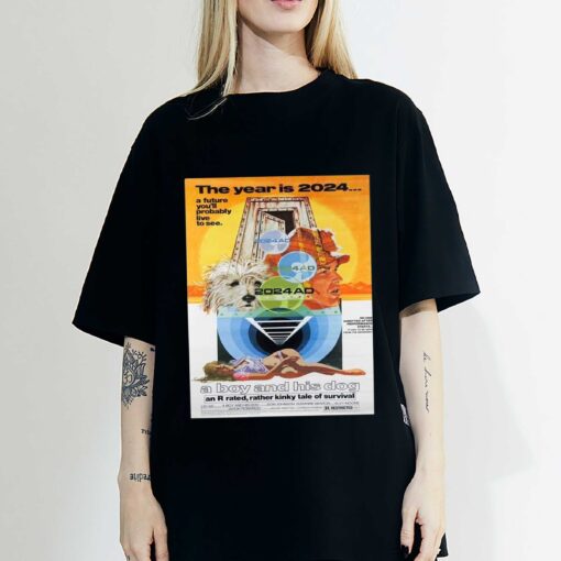 Premium Robert Tanenbaum Shirt Here Robert Tanenbaum 1975 Sweatshirt, Poster Art For The Film A Boy and His Dog Hoodie Gifts