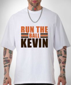 Premium Run The Ball Kevin Cleveland Browns Shirt Sweatshirt Hoodie