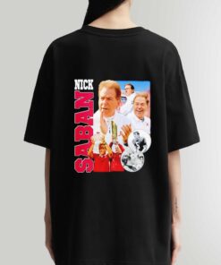 Premium Shirt Nick Saban head coach Alabama Crimson Tide vintage shirt sweatshirt hoodie gift for fans