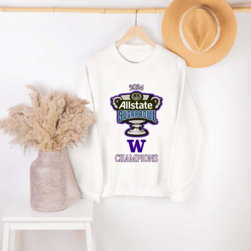 Premium Washington Huskies Shirt 2024 Allstate Sugar Bowl Champions Sweatshirt Hoodie
