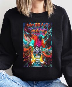 Premium Wobble Rocks III May 18th Shirt , 2024 Red Rocks Amphitheatre Event Poster Unisex Shirt Sweatshirt Hoodie