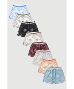 132 Infamous Bandana Pattern Shorts for Trendsetters