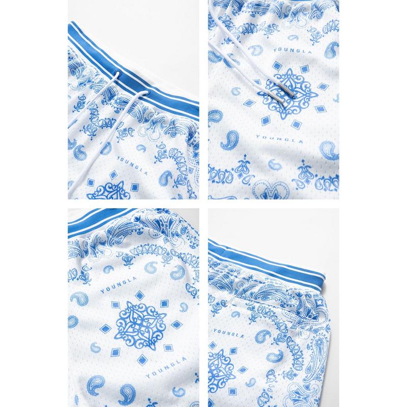 132 Infamous Bandana Pattern Shorts for Trendsetters