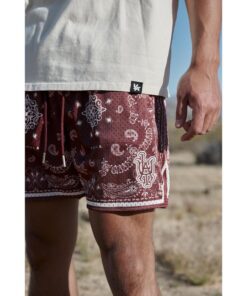 132 Infamous Bandana Pattern Shorts for Trendsetters