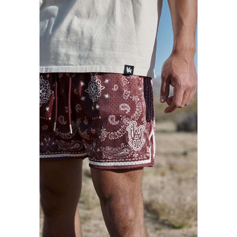 132 Infamous Bandana Pattern Shorts for Trendsetters
