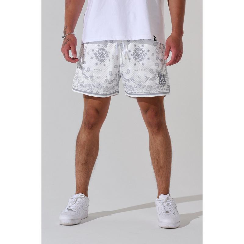 132 Infamous Bandana Pattern Shorts for Trendsetters