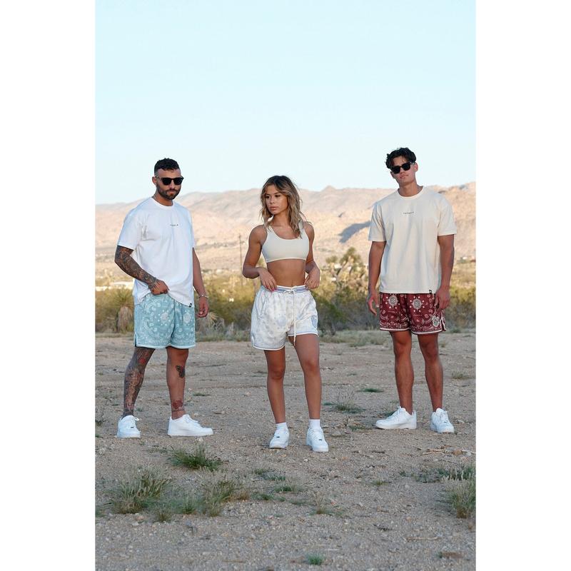 132 Infamous Bandana Pattern Shorts for Trendsetters