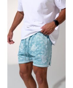 132 Infamous Bandana Pattern Shorts for Trendsetters