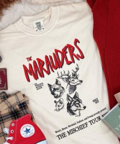1978 Mischief Tour Tee - Marauder's Tribute Garment Dyed Shirt