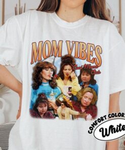 90’s Mom Vibes Shirt | Funny Mom Life Tee | Cool Moms Club T-Shirt for Mother's Day Gifts