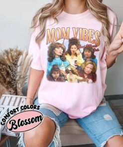 90’s Mom Vibes Shirt | Funny Mom Life Tee | Cool Moms Club T-Shirt for Mother's Day Gifts