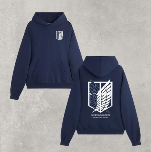 Attack On Titan Scouting Legion Tee - For The Glory of Humanity | AOT Anime Unisex Shirt