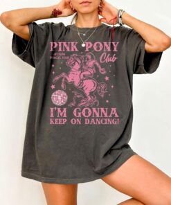 Chappell Roan Pink Pony Club Shirt - "I'M GONNA KEEP ON DANCING!" Cotton Top
