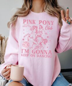 Chappell Roan Pink Pony Club Shirt - "I'M GONNA KEEP ON DANCING!" Cotton Top