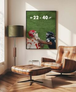 Eagles Super Bowl LIX Victory: Jalen Hurts & Saquon Barkley Wall Art