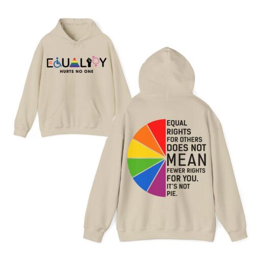 Equal Rights for Others - Colorful Unisex T-Shirt with Inspirational Quote