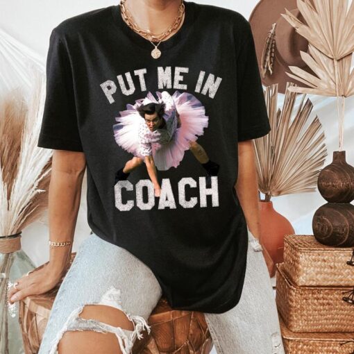 Funny Jim Carrey "Put Me In Coach" T-Shirt – Humorous Sports Apparel
