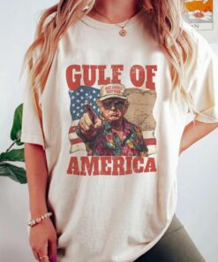 Funny Trump Gulf of America Shirt - A Unique Take on Political Humor